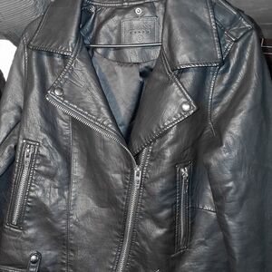 Blank NYC Black Leather Jacket